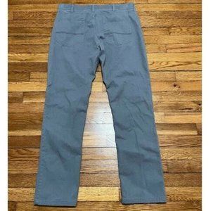 Iron Co. Men's Pants Size 36x32 Gray Stretch Twill Casual Work Outdoors Hiking